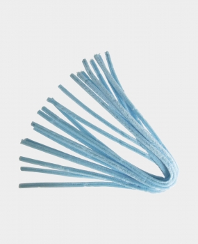 Pfeifenputzer (Biegeplüsch) hellblau